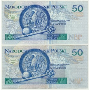 Zestaw, 50 złotych 1994 AW i AN (2 szt.)