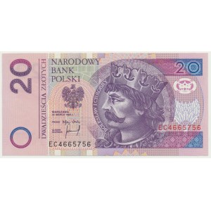 20 złotych 1994 - EC -
