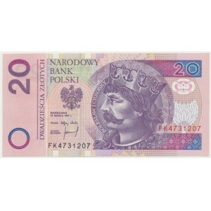 20 złotych 1994 - FK -