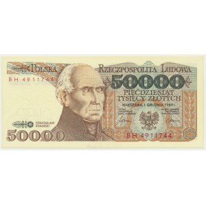 50.000 złotych 1989 - BH - OGROMNA RZADKOŚĆ