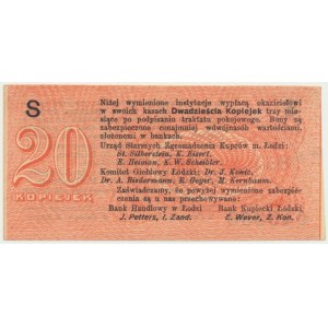 Łódź, 20 kopiejek (1914)