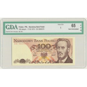 100 złotych 1976 - DG - GDA 65 EPQ