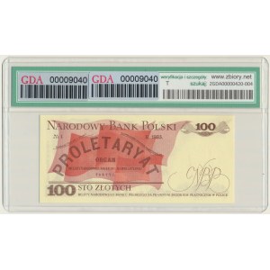 100 złotych 1976 - DG - GDA 65 EPQ