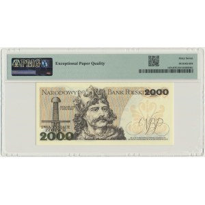 2.000 złotych 1982 - BP - PMG 67 EPQ - pierwsza seria rocznika