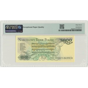 5.000 złotych 1988 - CP - PMG 67 EPQ - pierwsza seria rocznika