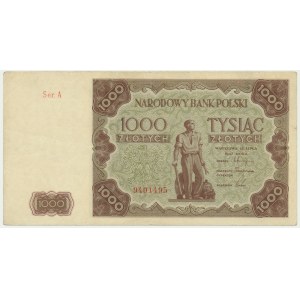 1.000 złotych 1947 - A - pierwsza seria