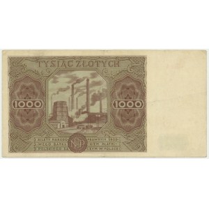 1.000 złotych 1947 - A - pierwsza seria