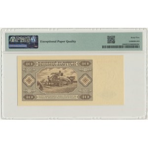 10 złotych 1948 - AW - PMG 65 EPQ