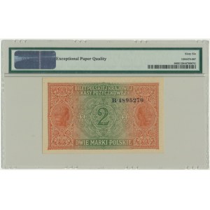 2 marki 1916 - Generał - B - PMG 66 EPQ