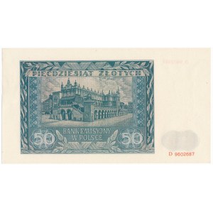 50 złotych 1941 - D -