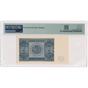 5 złotych 1946 - PMG 66 EPQ