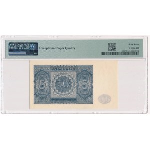5 złotych 1946 - PMG 67 EPQ
