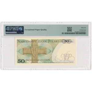 50 złotych 1988 - GB - PMG 66 EPQ - pierwsza seria rocznika