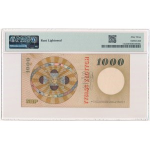 1.000 złotych 1965 - E - PMG 63 - rzadka seria