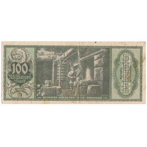 Sopot (Zoppot), 100 million Mark 1923