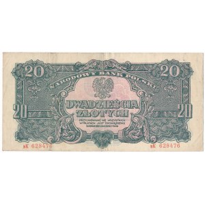 20 złotych 1944 ...owe - bK -