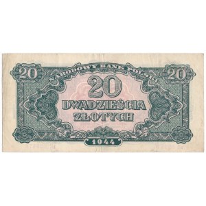 20 złotych 1944 ...owe - bK -