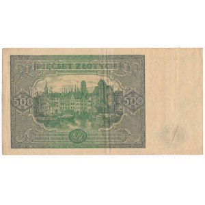 500 złotych 1946 - K -