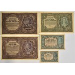 Zestaw, banknoty polskie, bon i świadectwo 1916-1971 (16 szt.)