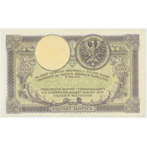 500 złotych 1919 - S.A. -