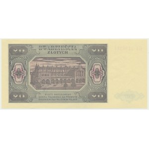 20 złotych 1948 - GI -