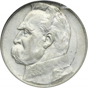 Piłsudski, 10 złotych 1935 - GCN AU50