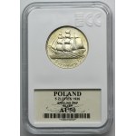 Żaglowiec, 5 złotych 1936 - GCN AU50