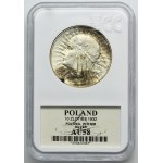Głowa Kobiety, 10 złotych Londyn 1932 - GCN AU58