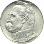 Piłsudski, 10 złotych 1934 - GCN AU53 - RZADSZE