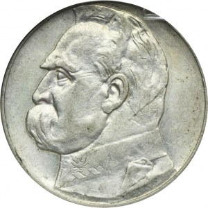 Piłsudski, 10 złotych 1936 - GCN AU50