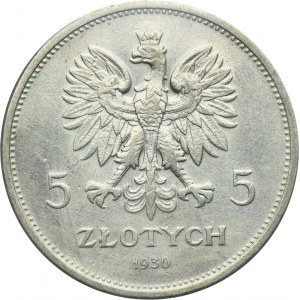 Sztandar, 5 złotych 1930 - GCN AU53