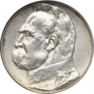 Piłsudski, 5 złotych 1938 - GCN AU50