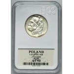 Piłsudski, 5 złotych 1938 - GCN AU50