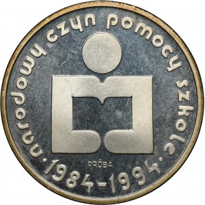 PRÓBA, 1.000 złotych 1986 Narodowy czyn pomocy szkole