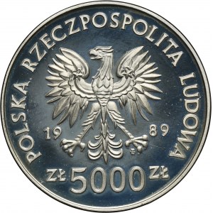 5.000 złotych 1989 Ratujemy Zabytki Torunia