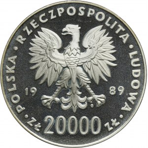 20.000 złotych 1989 Mistrzostwa Świata w piłce nożnej Włochy 1990