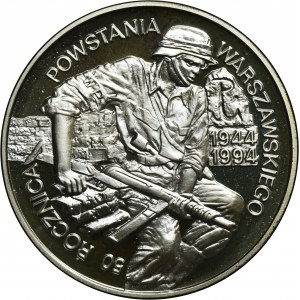 100.000 złotych 1994 50. rocznica Powstania Warszawskiego