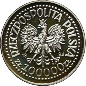 100.000 złotych 1994 50. rocznica Powstania Warszawskiego