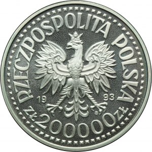 200.000 złotych 1993 Kazimierz IV Jagiellończyk - popiersie