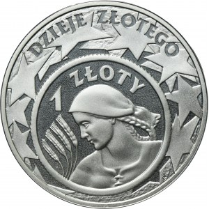 10 złotych 2004 Dzieje złotego, Kobieta i Kłosy