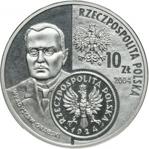 10 złotych 2004 Dzieje złotego, Kobieta i Kłosy