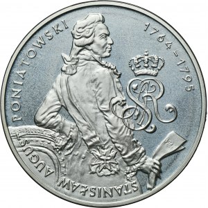 10 złotych 2005 Stanisław August Poniatowski, półpostać