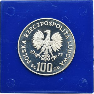 100 złotych 1977 Ochrona Środowiska Żubr