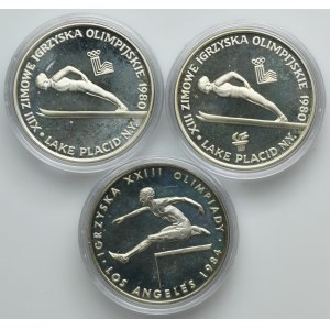 Zestaw, 200 złotych 1980-1984 (3 szt.)