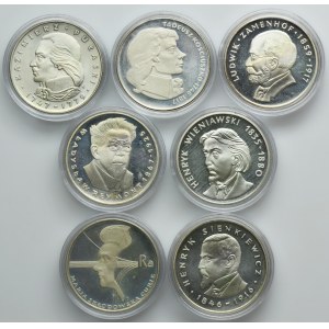 Zestaw, 100 złotych 1974-1979 (7 szt.)