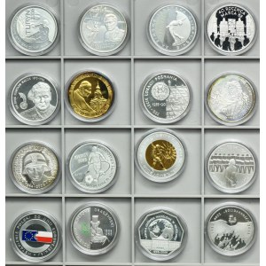 Zestaw, 10 złotych 2002-2008 (16 szt.)