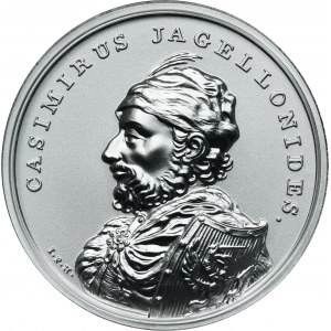 Skarby Stanisława Augusta, 50 złotych 2015 Kazimierz Jagiellończyk