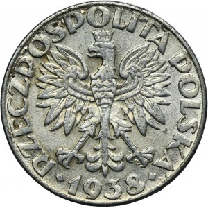 German Occupation, 50 groschen 1938