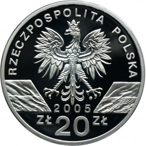 20 złotych 2005 Puchacz