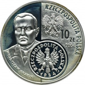 10 złotych 2004 Dzieje Złotego, Kobieta i Kłosy